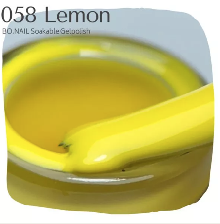 Bo Gelpolish 058 Lemon - Nagelshop Pijnacker